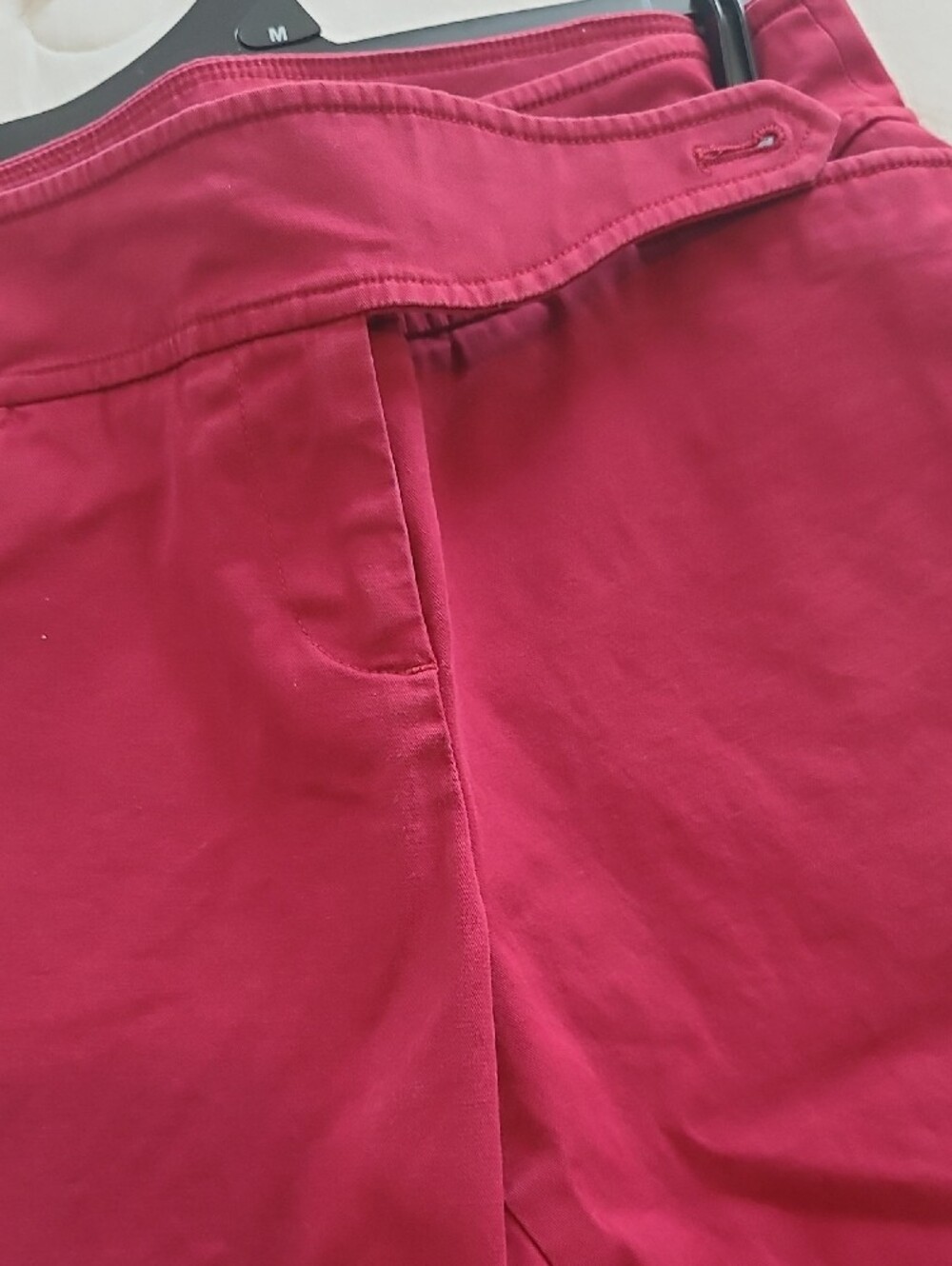 Talbots Raspberry-Pink Straight-Leg Chinos - Picture 8 of 8